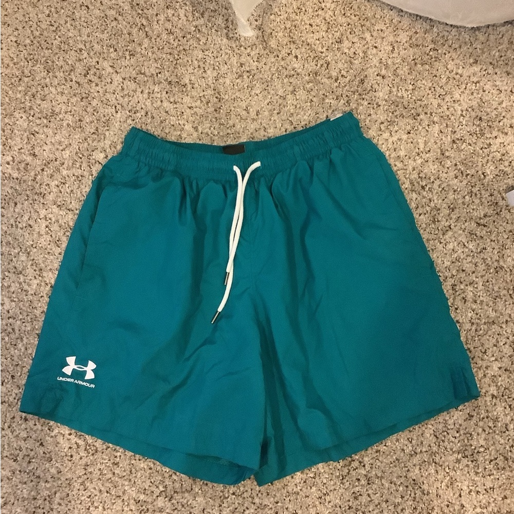 Under Armour Turquoise Sports Shorts